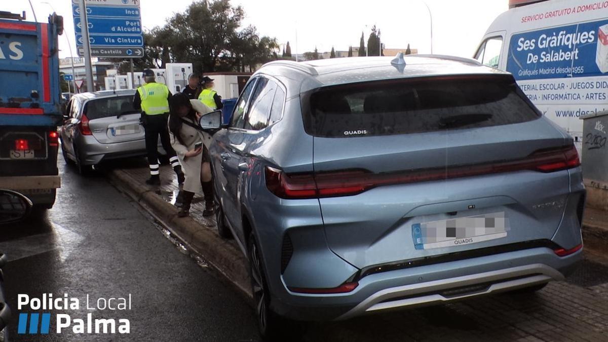 TRÁFICO EN MALLORCA / Investigado un conductor ebrio que causó un ...