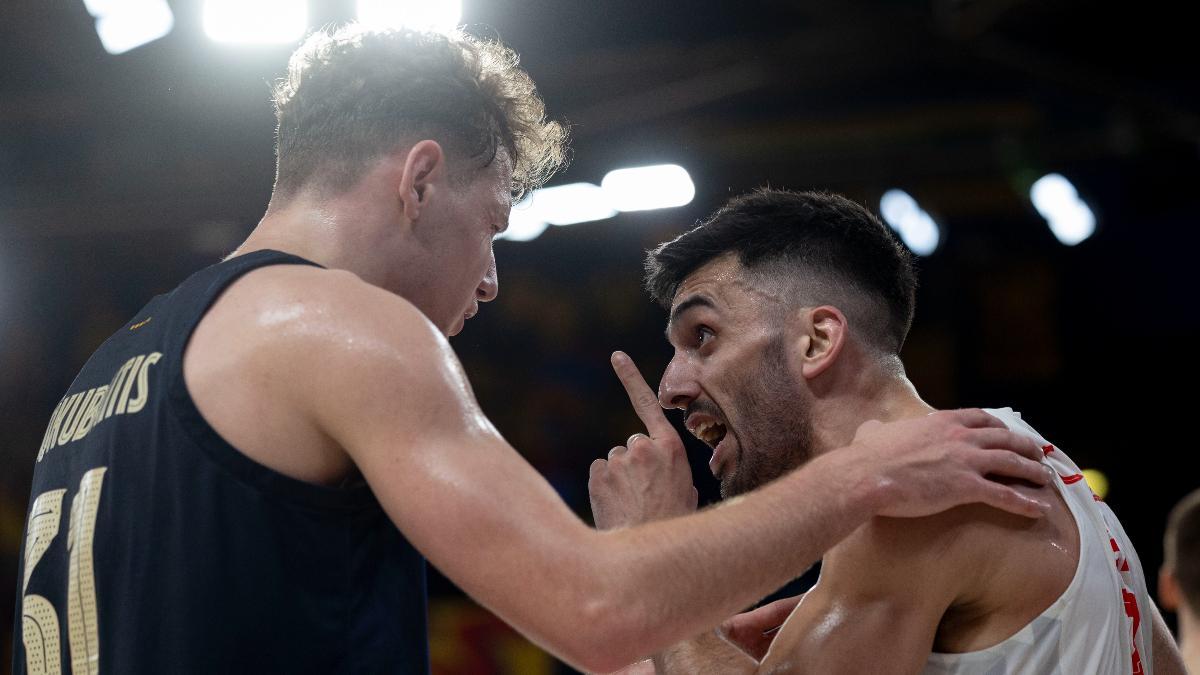 Campazzo exhibió sus malos modos con Jokubaitis