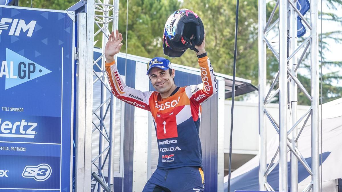 Toni Bou va poder aconseguir la victòria en una primera jornada molt treballada
