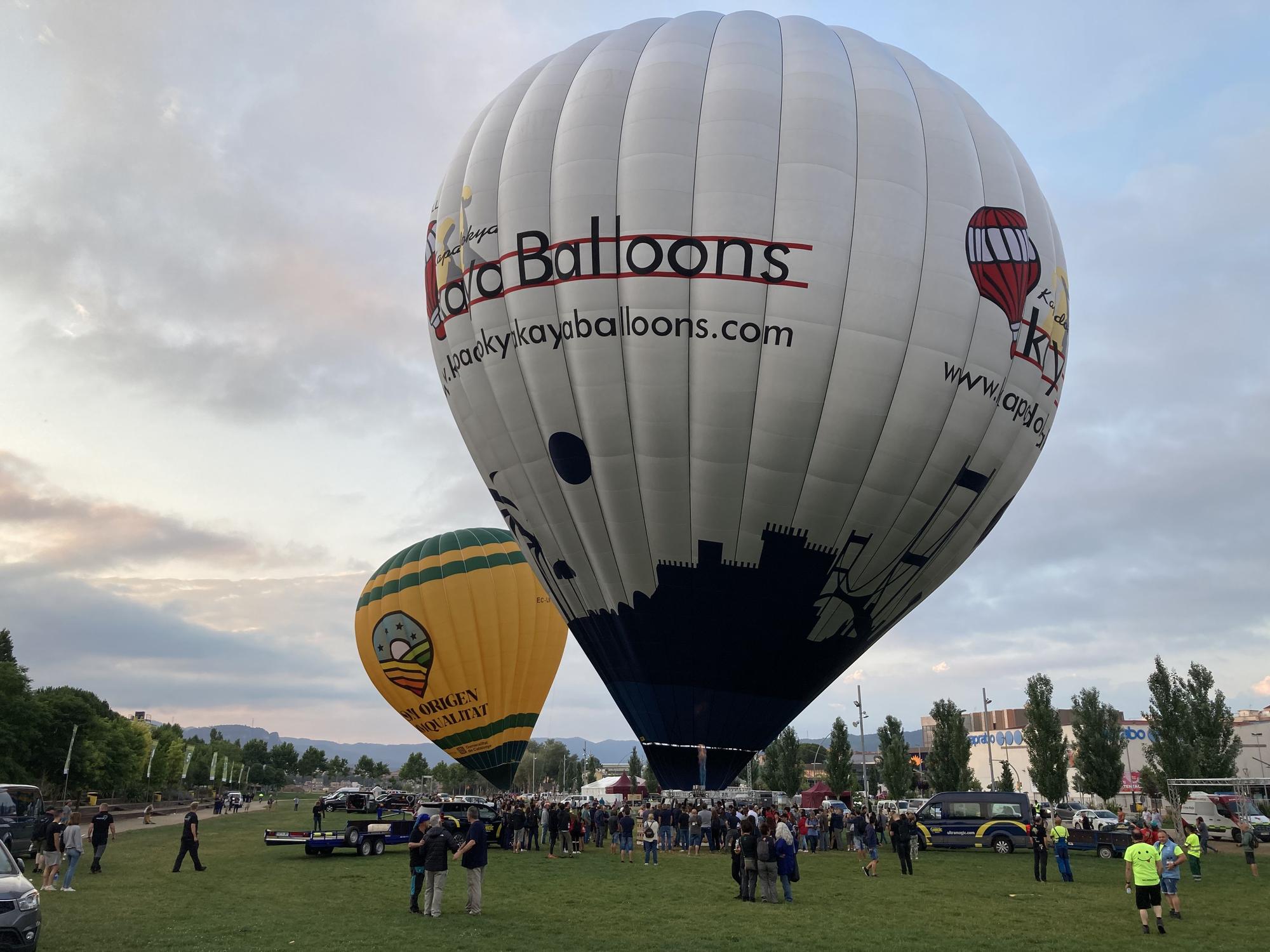 Vol inaugural de l'European Balloon Festival