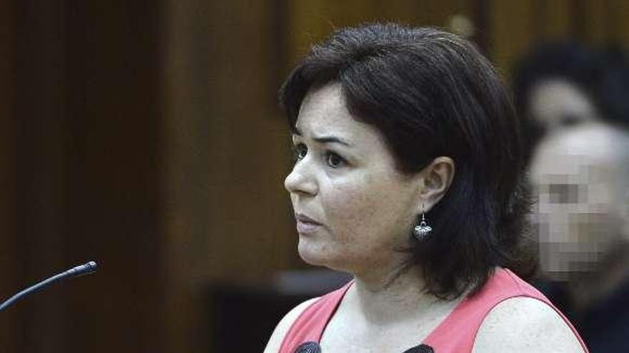 Ruth Ortiz ante el jurado. / rafa alcaide