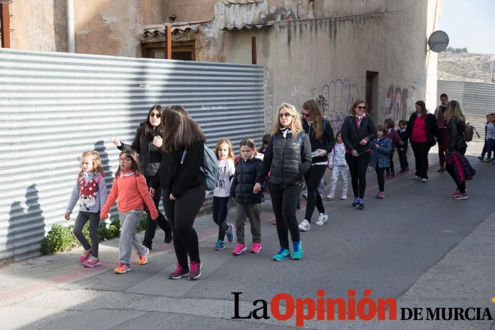 Marcha en el Día del Cáncer Infantil en Caravaca