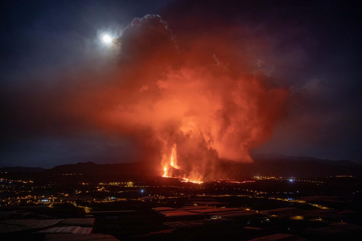 Las imágenes más impactantes de la erupción de La Palma