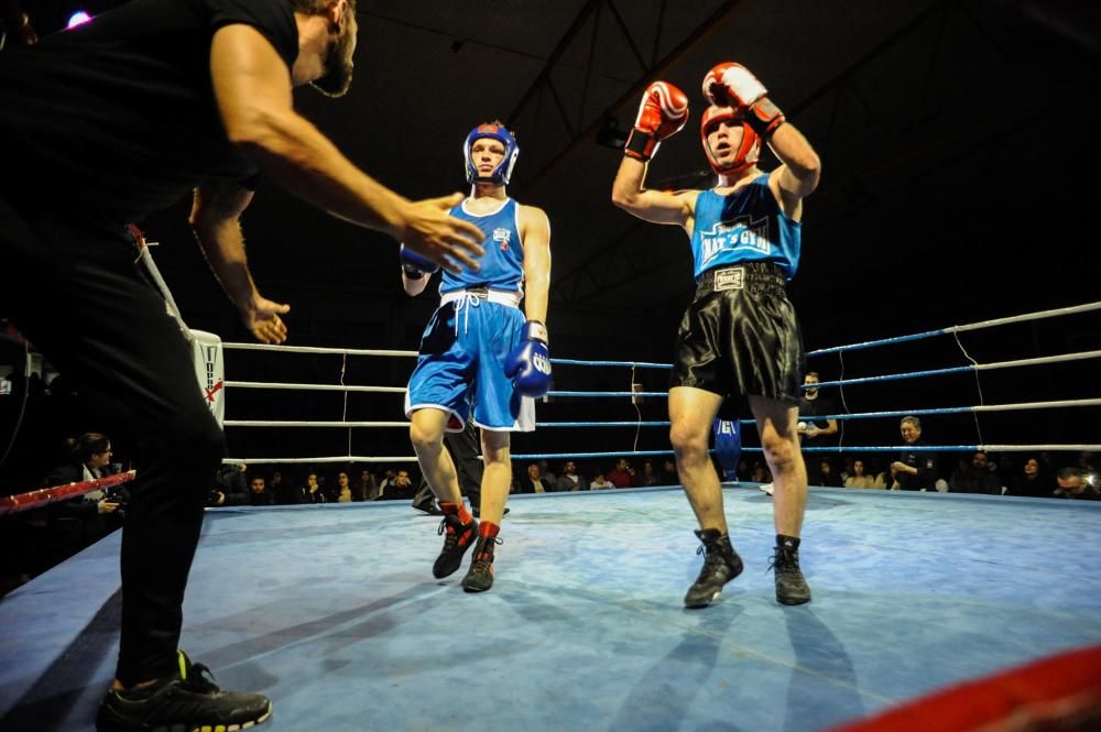 La noche del mejor boxeo gallego