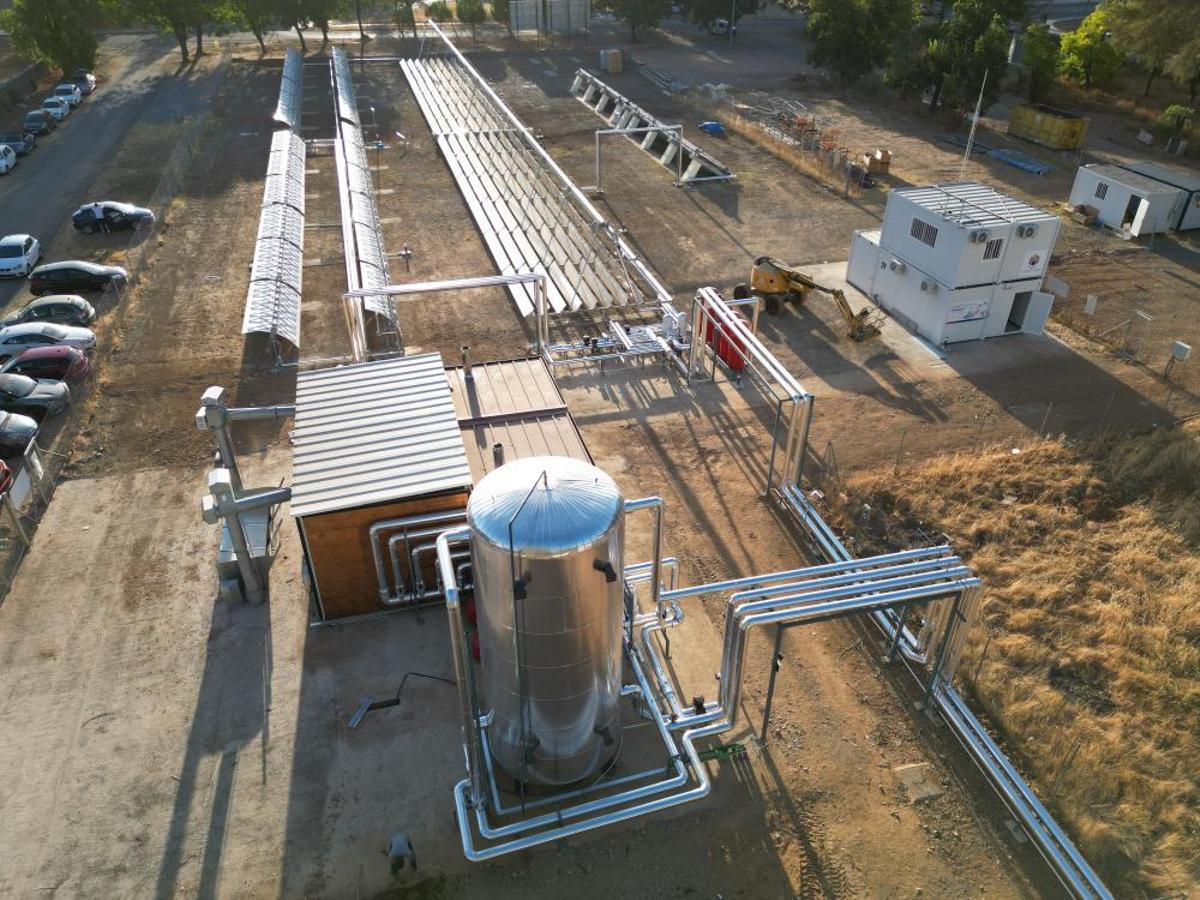 La planta piloto del proyecto WeDistrict es única en el Sur de Europa.