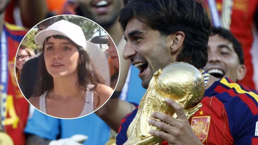 Valeria viaja desde Córdoba de madrugada para ver a Ferran Torres en Foios: "Tenía claro que iba a venir"