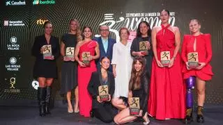Todas las premiadas en la III Gala Premios Woman Sport