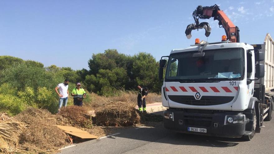 Aumentan en Orihuela la dotación de camiones para la recogida de podas