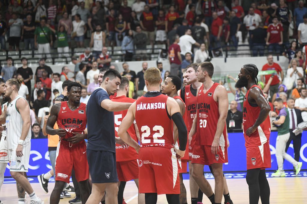 Todas las imágenes de la semifinal de la Supecopa entre el UCAM Murcia y el Unicaja