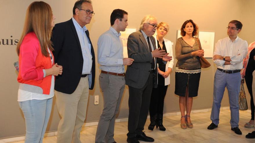 Acto electoral del PP con el alcalde de Boadilla del Monte en el Museo Ramón Gaya.