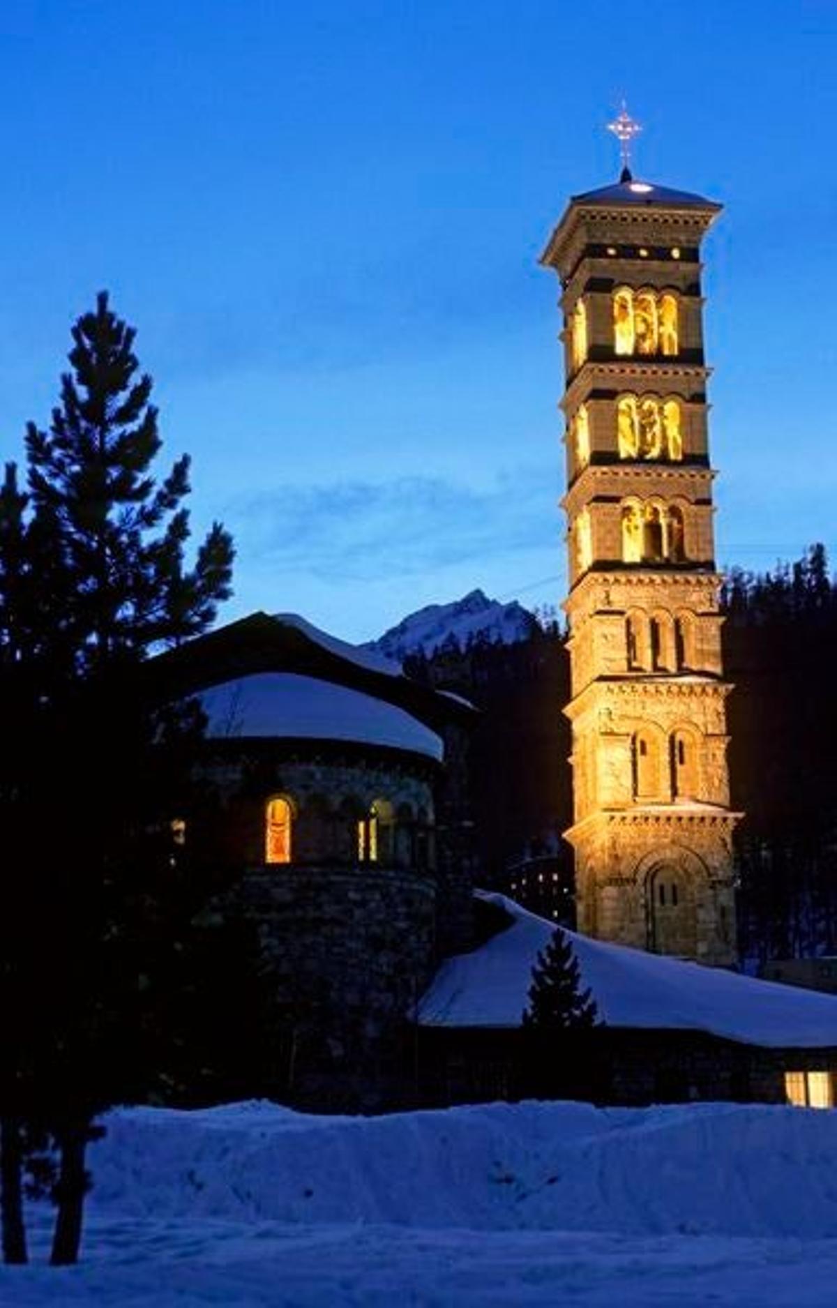 La Iglesia románica de San Moritz