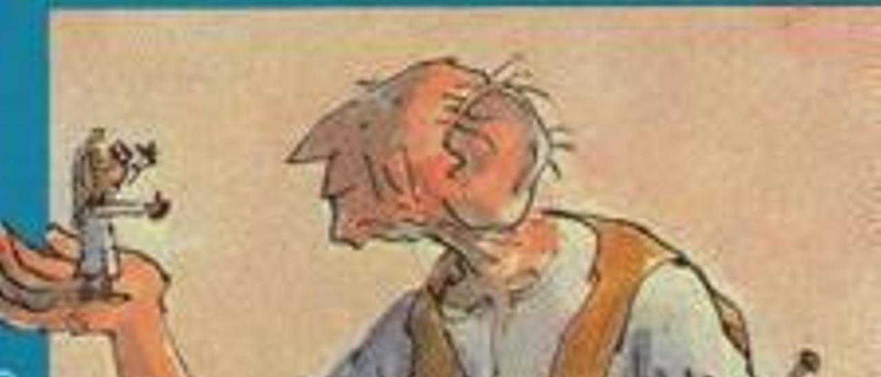 1.- ¿Para qué usaría el GGB esa trompeta tan larga? 2.- ¿Qué crees que contendría la maleta? 3.- ¿Por qué secuestraría a Sofía? 4.- Escribe un cuento cuyo protagonista sea un niño huérfano o una niña huérfana y envíalo, acompañado de un dibujo, al Concurso Literario del Grupo Leo. Apartado de Correos 3.008, 03080 Alicante. Indica tu nombre, apellidos, curso, colegio y número de teléfono particular.