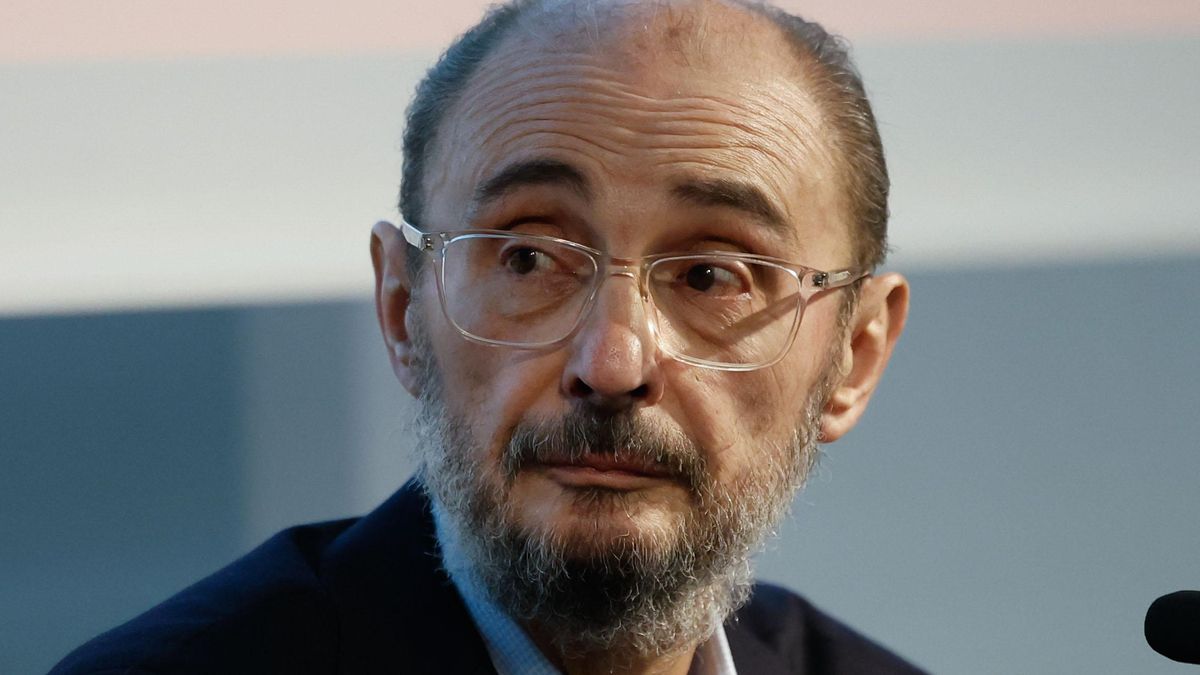 Lambán vincula a la dirección del PSOE aragonés con Santos Cerdán: "A él se lo deben todo"