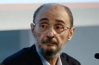 Lambán vincula a la dirección del PSOE aragonés con Santos Cerdán: "A él se lo deben todo"