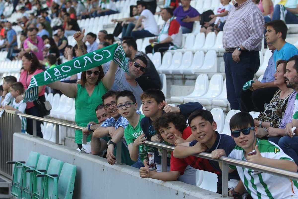 Así vivió la afición la derrota del Córdoba ante el Huesca