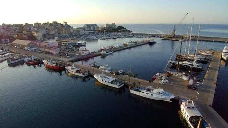 Imatge aèria del Port de Palamós