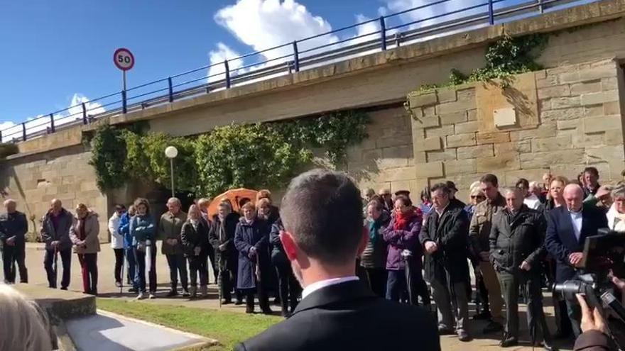 Homenaje a las víctimas de la tragedia del Órbigo en Santa Cristina de la Polvorosa