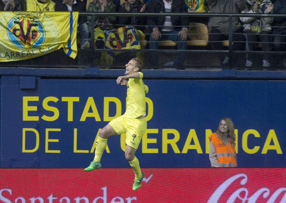 El partido del Villarreal y el Sporting, en imágenes