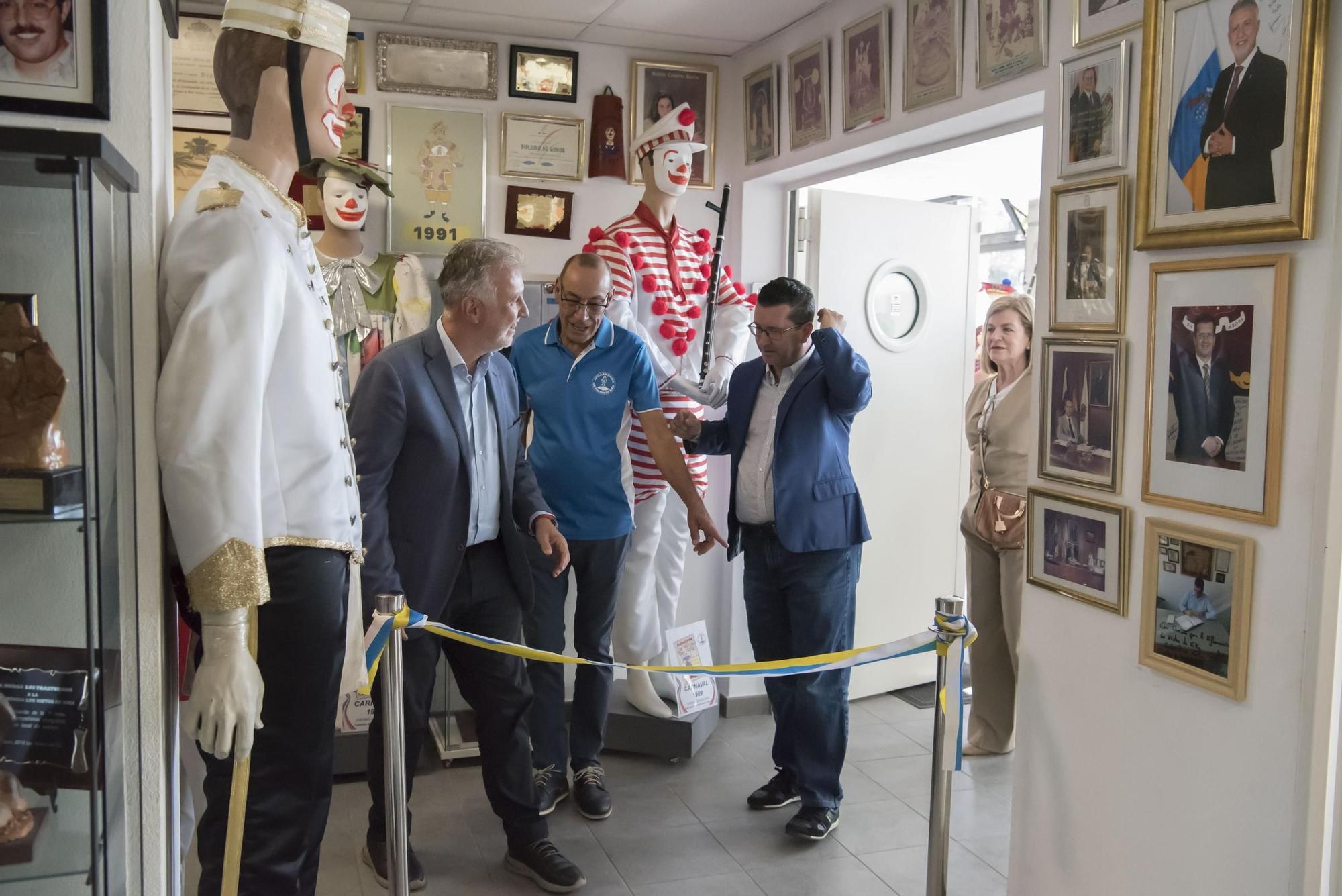 Inauguración del museo de Nietos de Kika con Ángel Víctor Torres