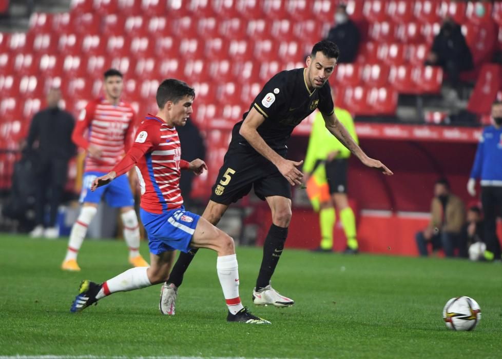 Copa del Rey, cuartos de final: Granada - Barça.