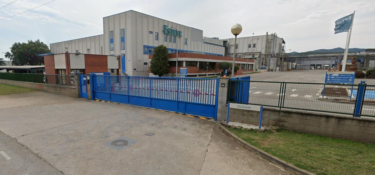 Planta de la farmacèutica Esteve a Celrà.