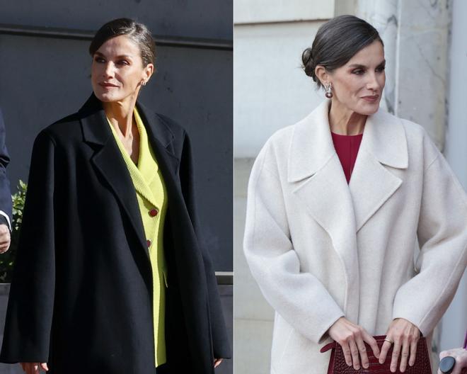 Los dos looks de la reina Letizia para su viaje de Estado a Dinamarca.