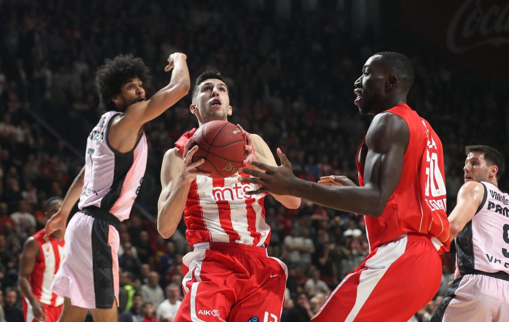 Estrella Roja - Valencia Basket, en imágenes