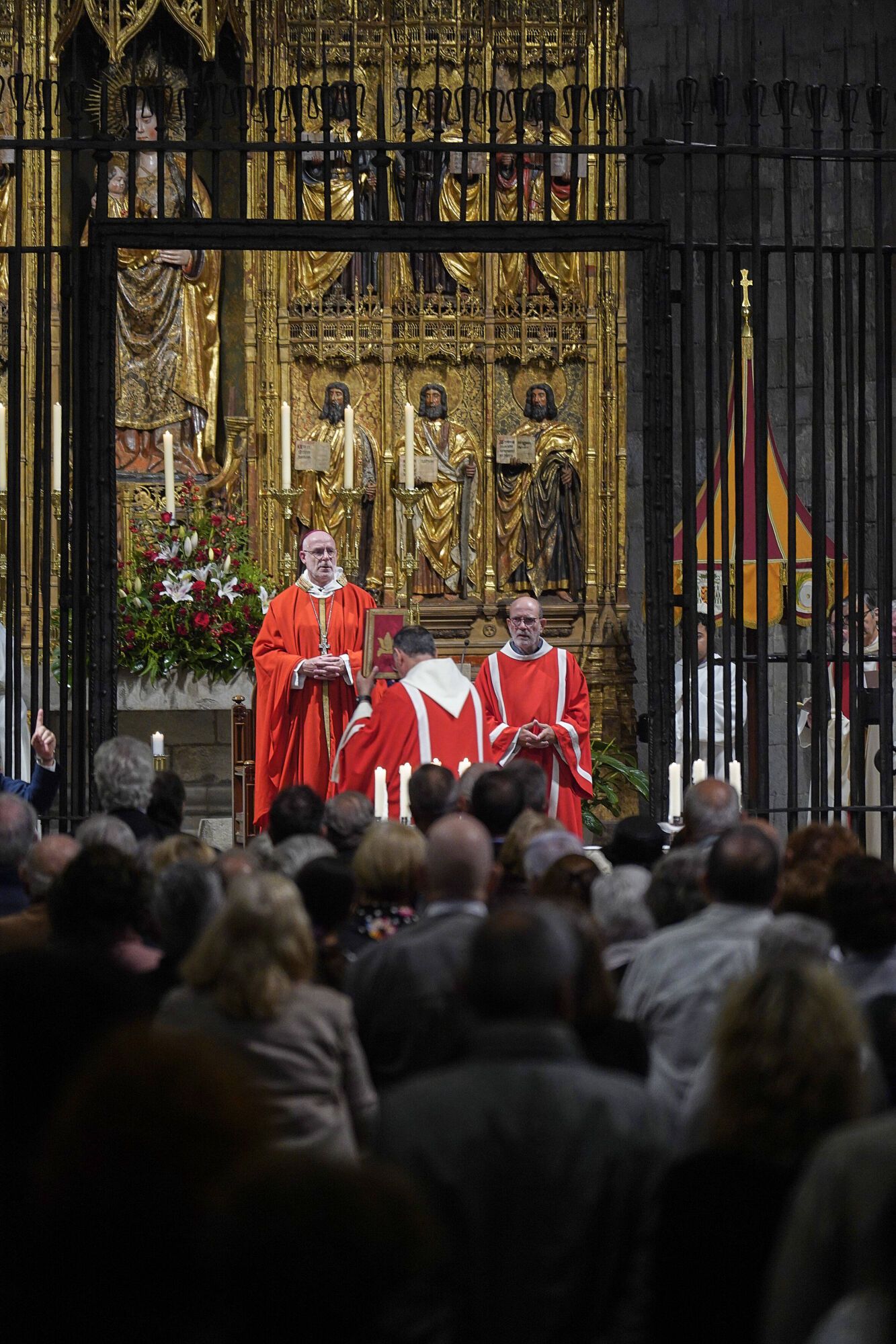 Girona Basílica de Sant Feliu missa de Sant Narcís El Bisbe de Girona evoca Sant Narcís per combatre "la guerra, la fam i la manca d'una vida digna"