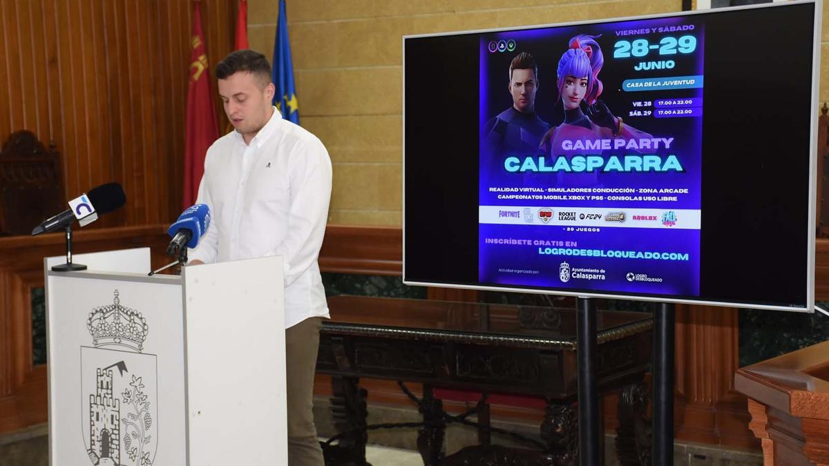 Presentación de la 'Game Party' en Calasparra
