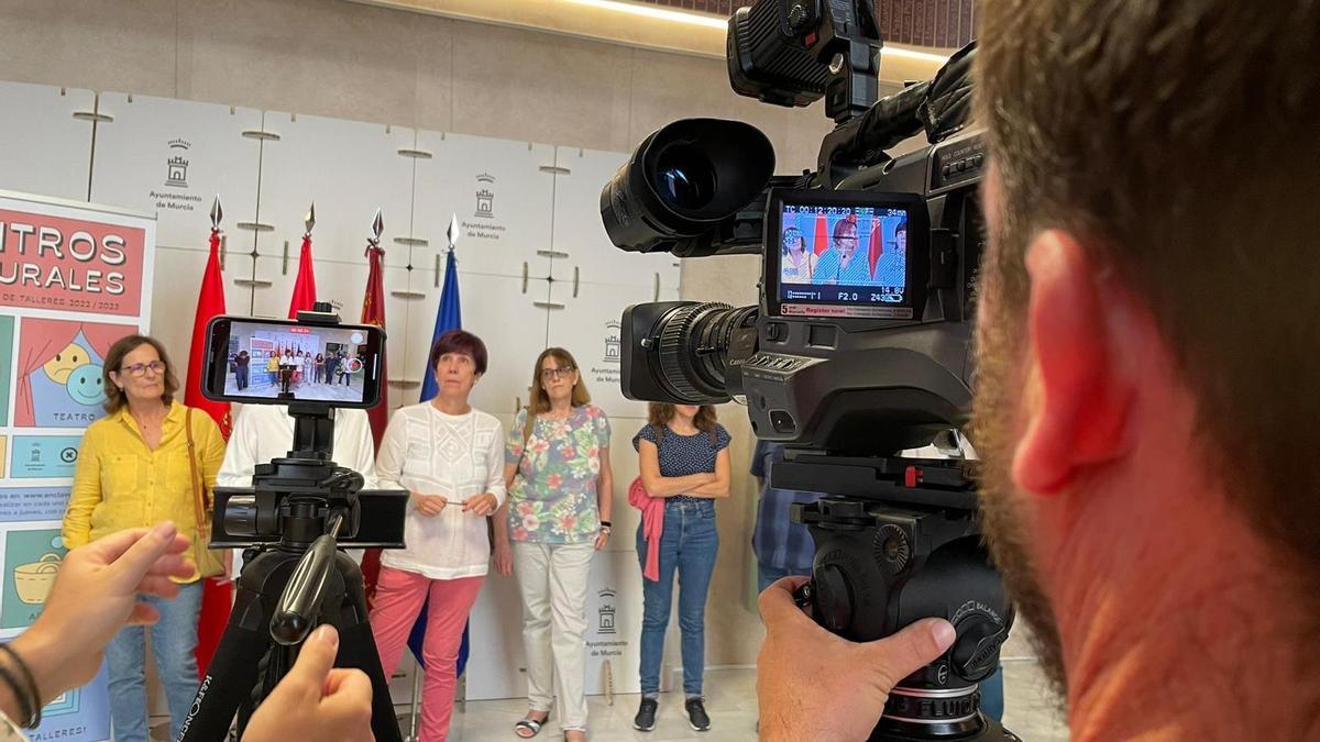 Presentación del programa en los centros culturales de Murcia