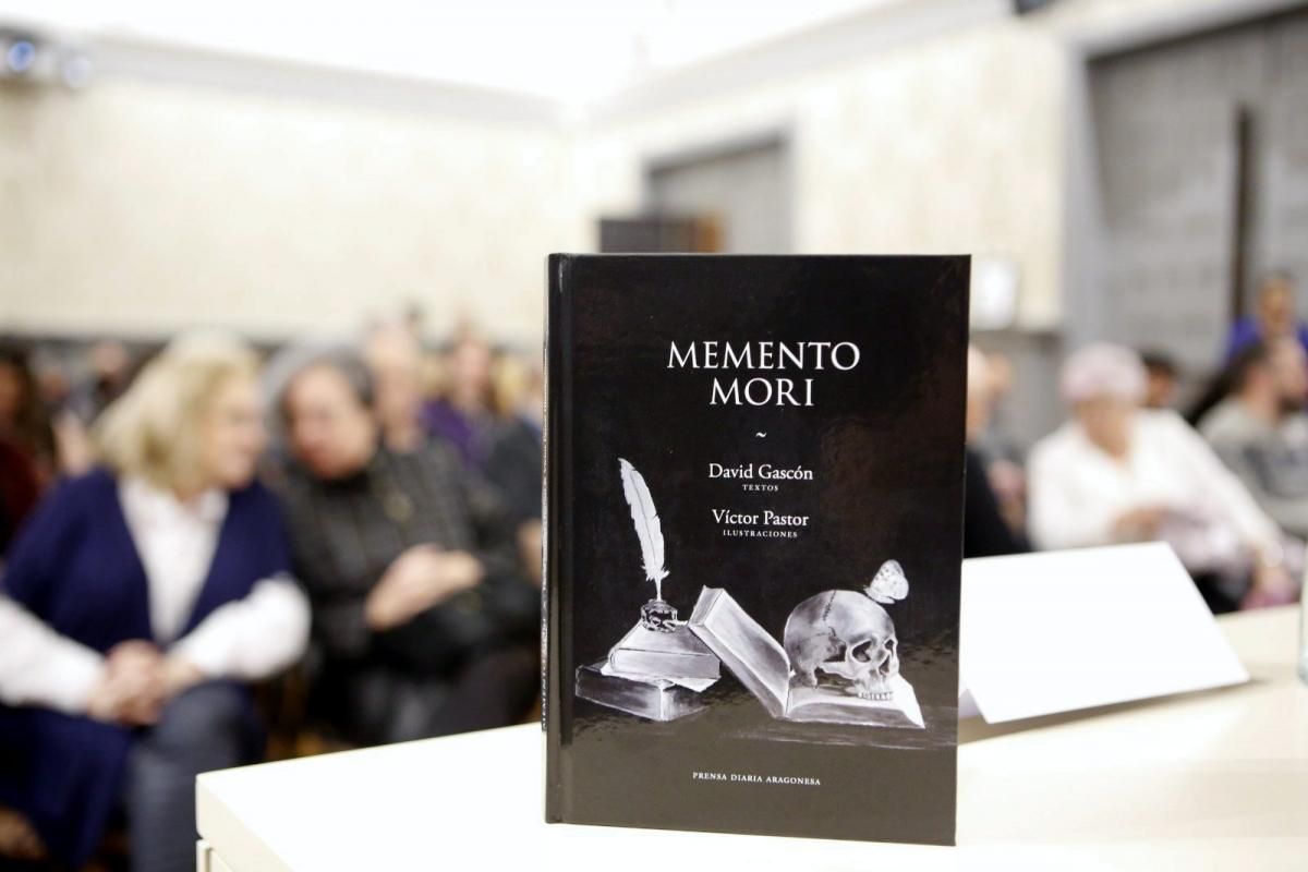 Presentación del libro 'Memento Mori', editado por EL PERIÓDICO DE ARAGÓN