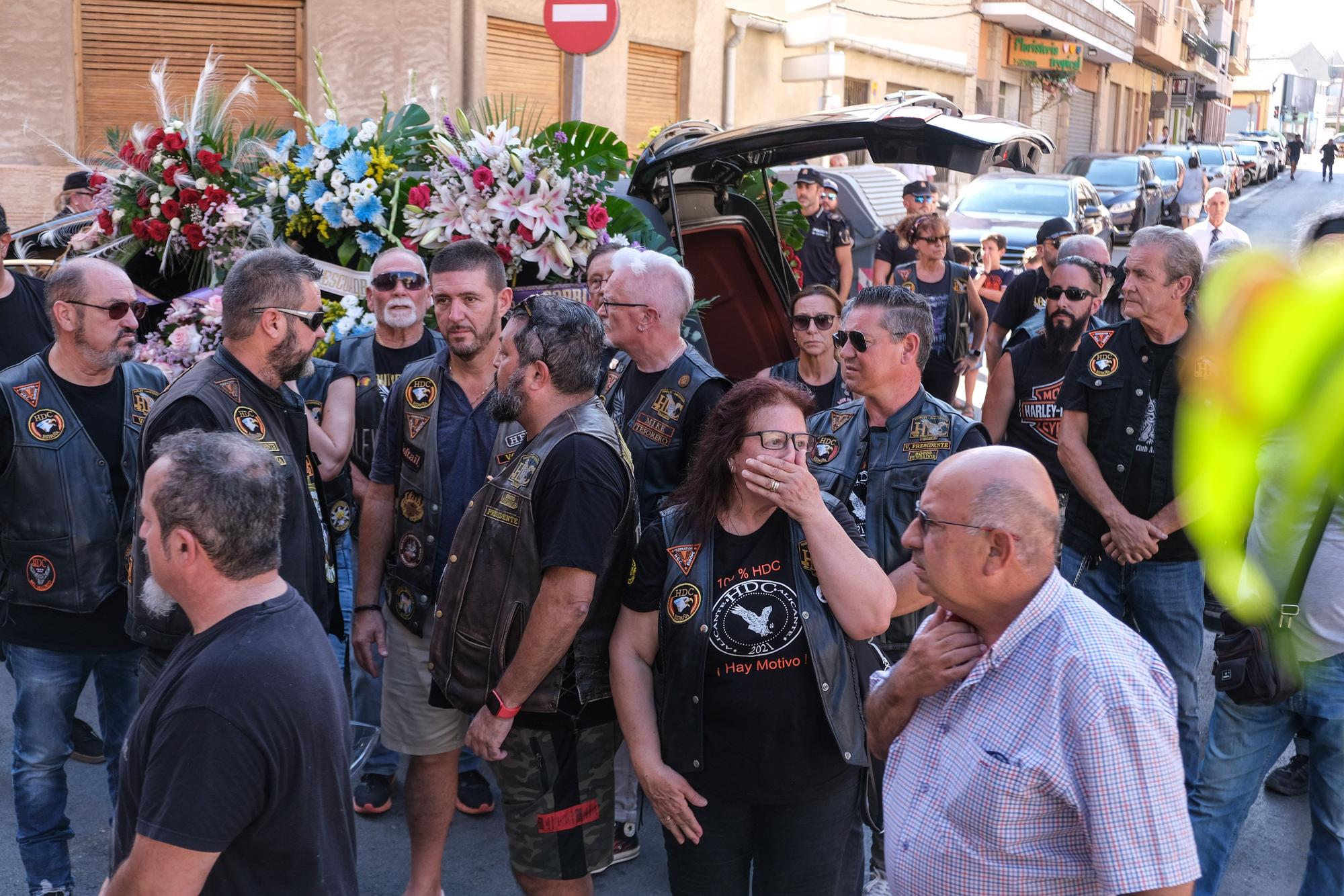 Así ha sido la emotiva despedida al policía Juan Francisco Belmonte en El Campello