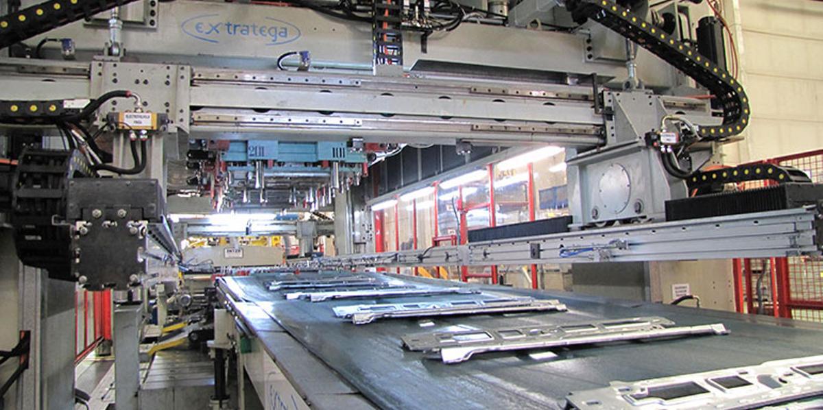 Una de las plantas de estampación de CIE Automotive.