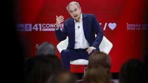 José Luis Rodríguez Zapatero, el pasado 30 de noviembre durante un acto del PSOE.