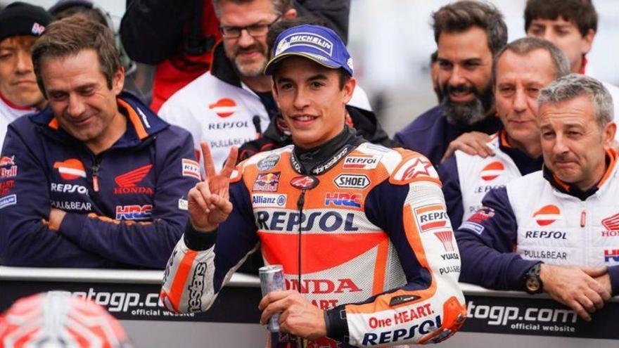 Márquez eleva el récord de &#039;poles&#039; hasta las 72 en Australia