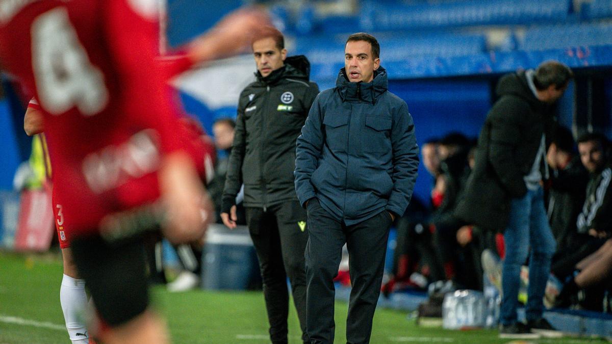 Borja Jiménez, durante el último partido de Copa.