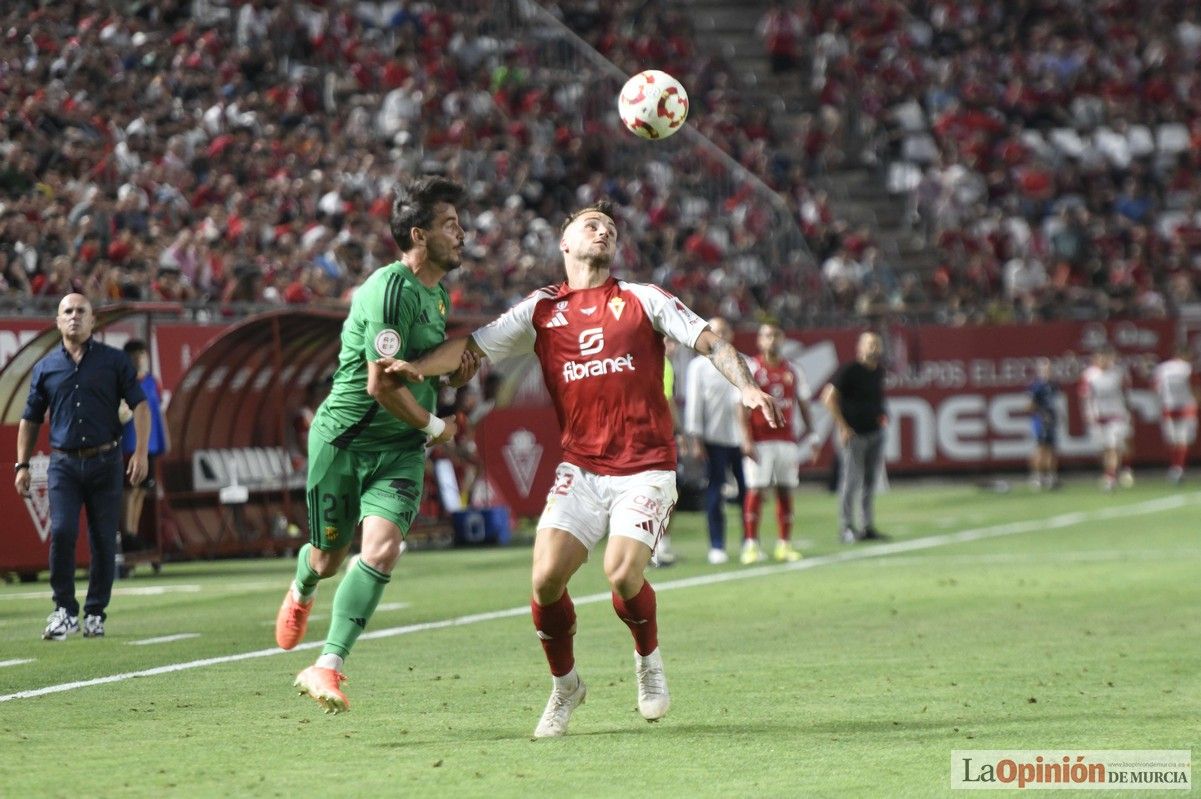 Así fue el encuentro del play off del Real Murcia y el Nástic en la lucha por el ascenso