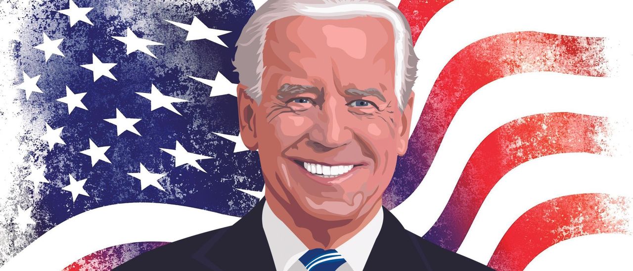 Ilustración de Joe Biden