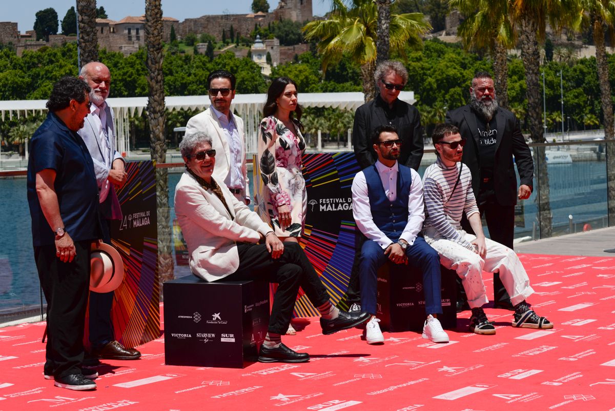 Presentación de 'Hombre muerto no sabe vivir' en el Festival de Cine de Málaga