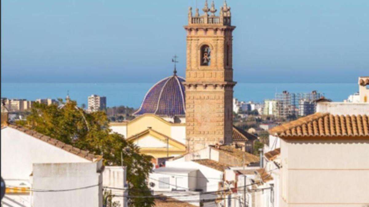 Una imagen del casco antiguo de Oliva