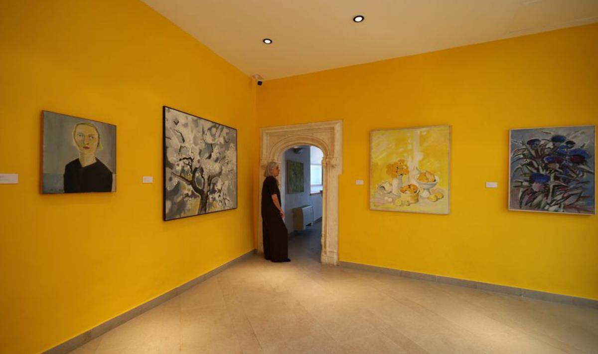 Muestra de Anita Snellman en el Museo Puget. | MARCELO SASTRE