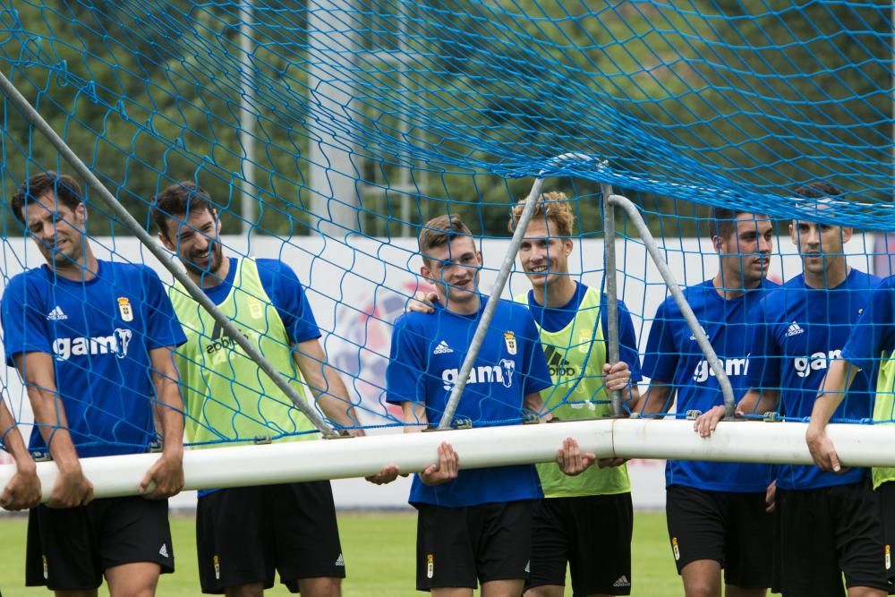 Entrenamiento del Real Oviedo