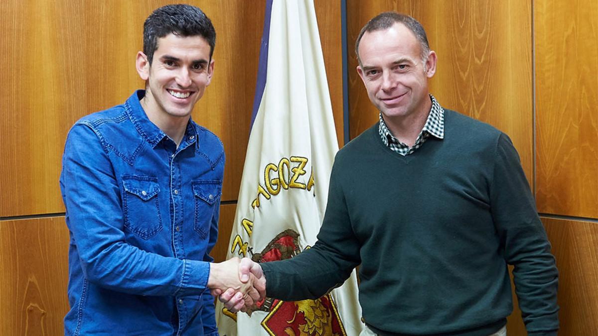 Alfaro, nuevo jugador del Zaragoza