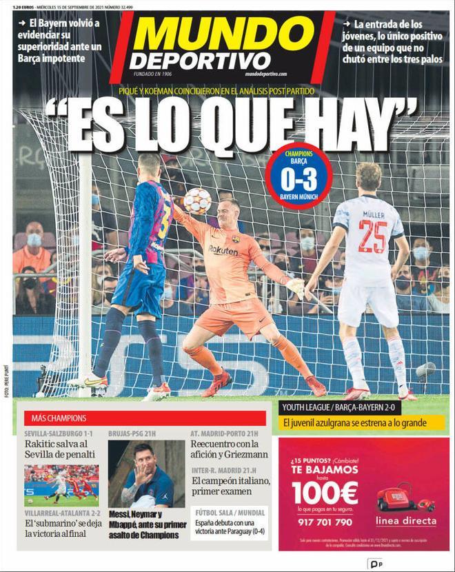 Las portadas de la prensa deportiva de hoy