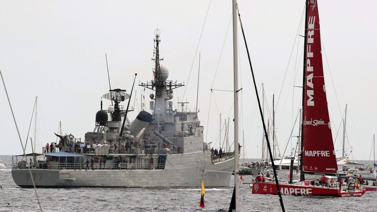 El Infanta Cristina ya ha participado en anteriores salidas de la Ocean Race desde Alicante.