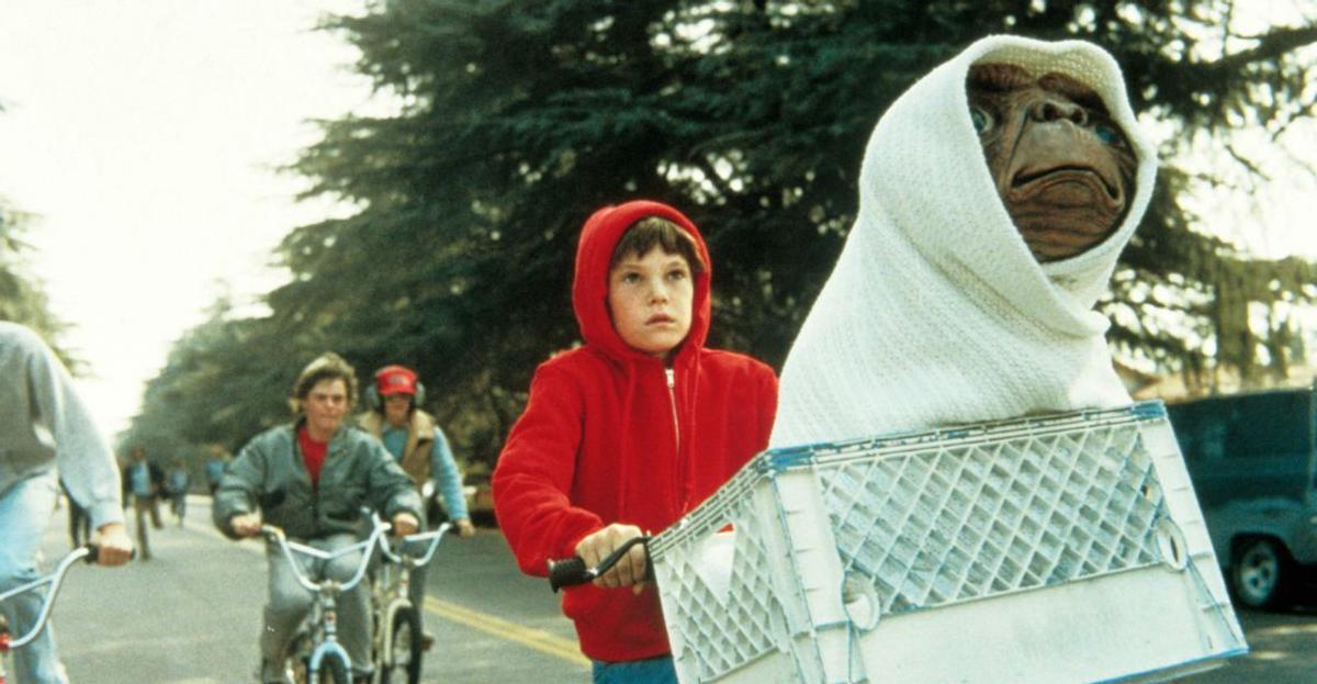 Fotograma de E.T. (Steven Spielberg, 1982).