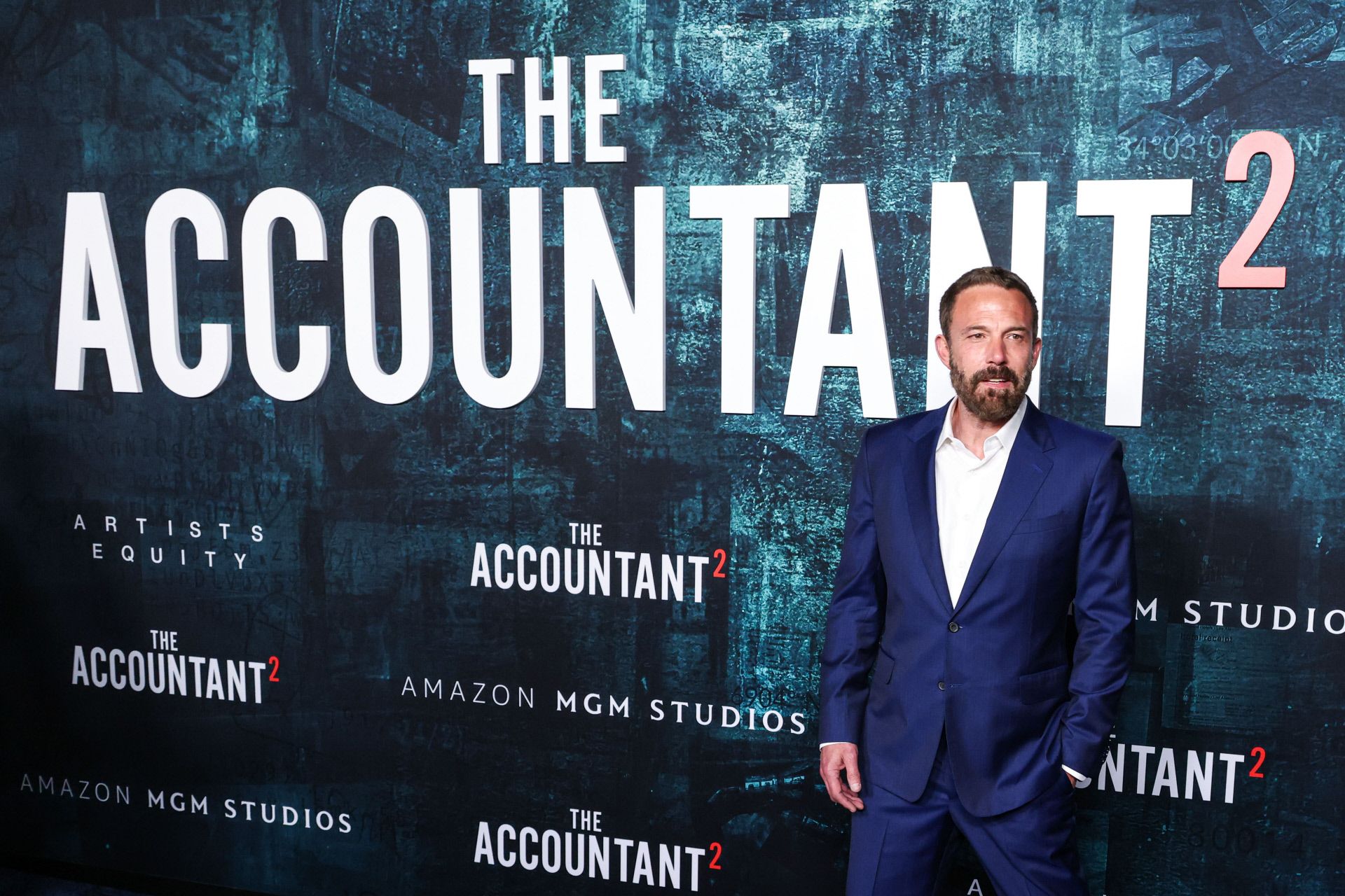 Ben Affleck en la première de su nueva película