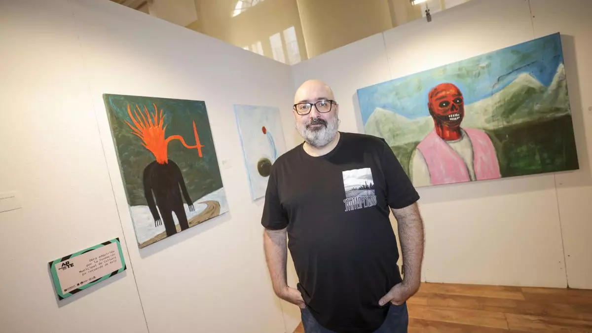 Abre la feria ArteOviedo: catorce galerías, más días, asistencia al coleccionismo, y la medalla "Kely" para Pablo Iglesias Prada