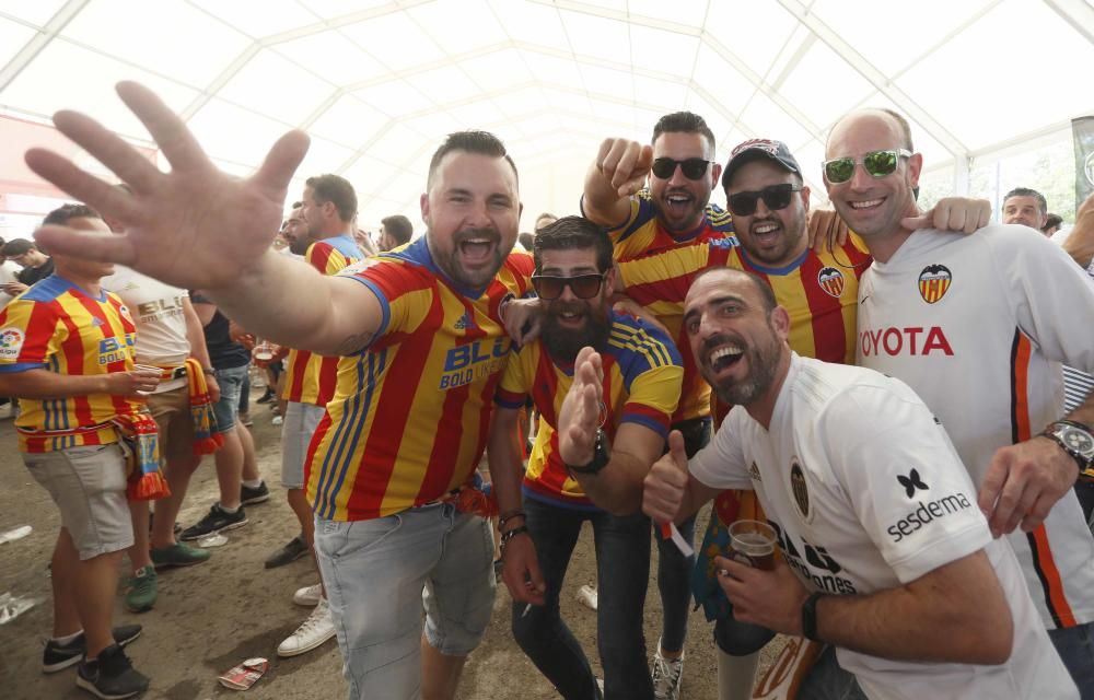 Fan Zone del Valencia CF en Sevilla