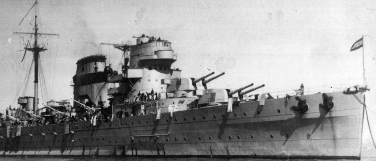 El creuer Canarias es va construir en temps de la dictadura de Miguel Primo de Ribera.